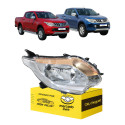 Farol Direito L200 Triton 2017 2018 2019 Manual Cromado Direito/passageiro