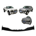 Spoiler Superior Dianteiro Ford Ranger 2010 2011 2012 Preto