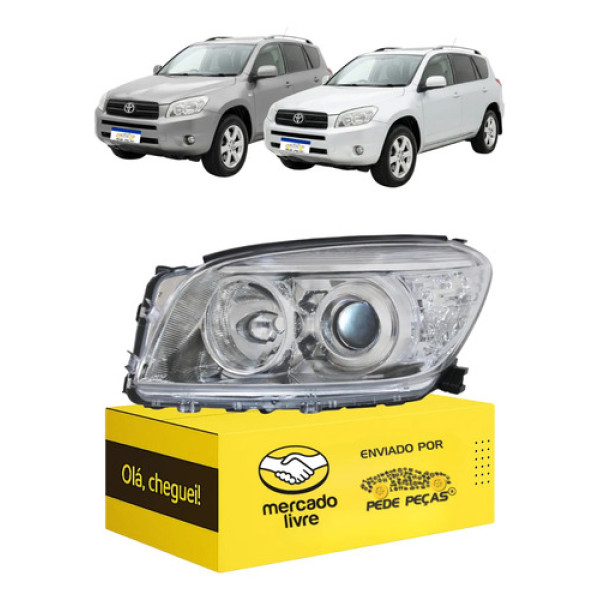 Farol Sinaleira Toyota Rav4 2006 2007 2008 Novo Le Esquerdo/motorista