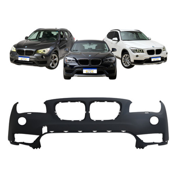 Parachoque Dianteiro Bmw X1 2013 A 2015 Com Furo Milha Novo Primer