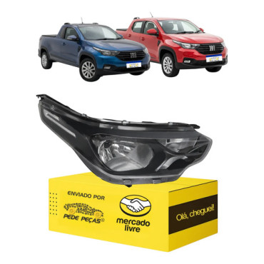 Farol Fiat Strada En...