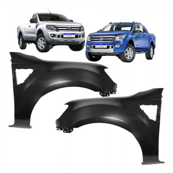 Paralama Ford Ranger 2013 2014 2015 2016 Dianteiro Novo