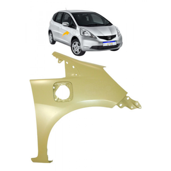 Paralama Honda Fit C/furo 2009 2010 2011 2012 Novo