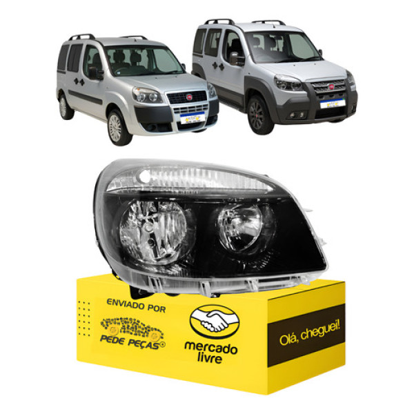 Farol Doblo 2011 12 13 14 15 16 2017 2018 2019 2020 2021 L.d Direito/passageiro