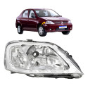Farol Renault Logan 2007 2008 2009 2010 Novo Ld Direito