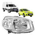 Farol Fiat Uno Vivace Fiorino 2012 2013 2014 15 Cromado L.d Direito