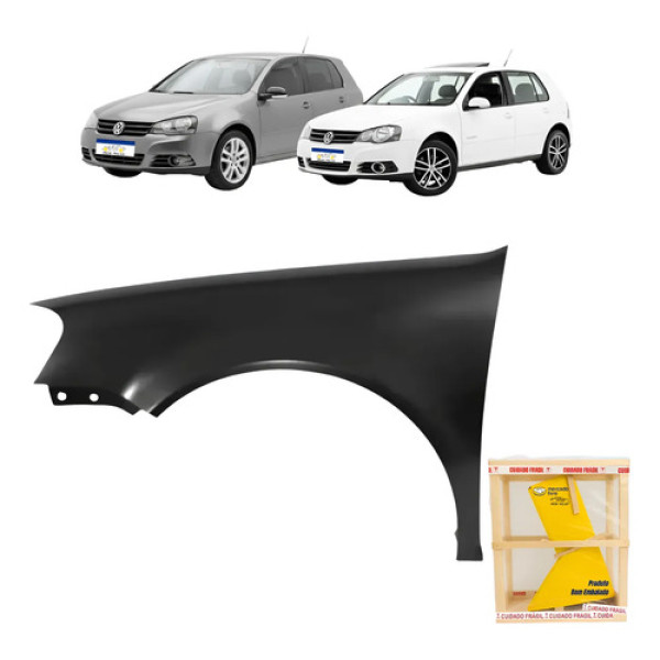 Paralama Volkswagen Golf 2008 A 2013 Sportline Novo Le