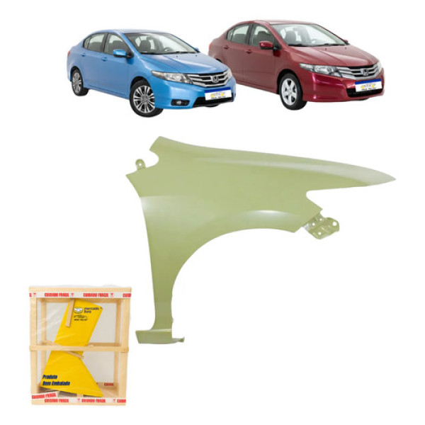 Paralama Honda City 2008 2010 A 2014 S/furo Tanque Ld