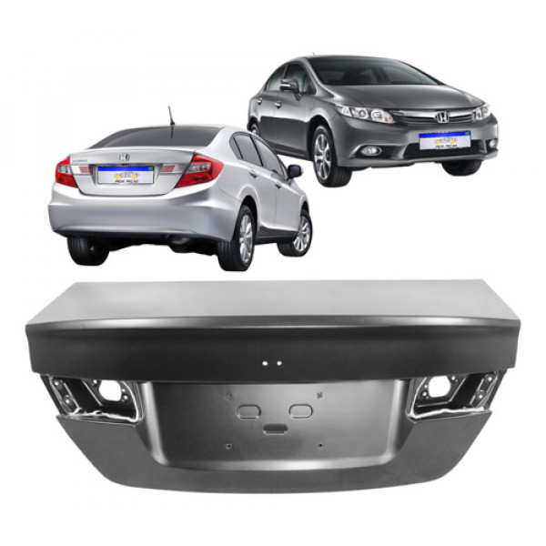 Tampa Traseira Honda Civic 2012 2013 2014 2015 2016 Novo