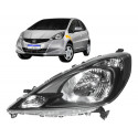 Farol Honda Fit 2013 2014 Mascara Negra Novo