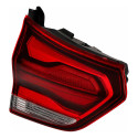 Sinaleira Traseira Tampa Gm Tracker 2020 21 A 2025 S/led Le Esquerdo/motorista Vermelho Cristal