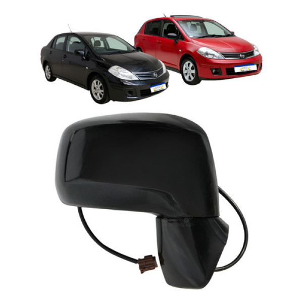 Retrovisor Nissan Tiida 2008 2009 2010 A 2013 Sl S Elétrico 