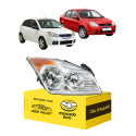 Farol Ford Fiesta 2008 2009 2010 L.d Novo Direito