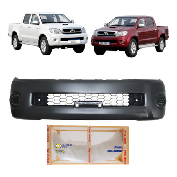 Parachoque Toyota Hilux 2009 2010 2011 Novo Preto
