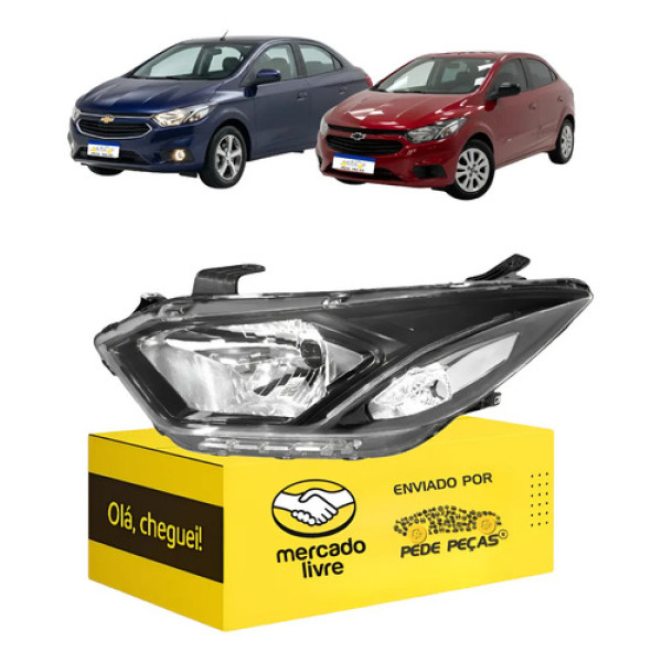 Farol Sinaleira Onix Prisma 2017 2018 2019 20 2021 C/led L.e Esquerdo/motorista