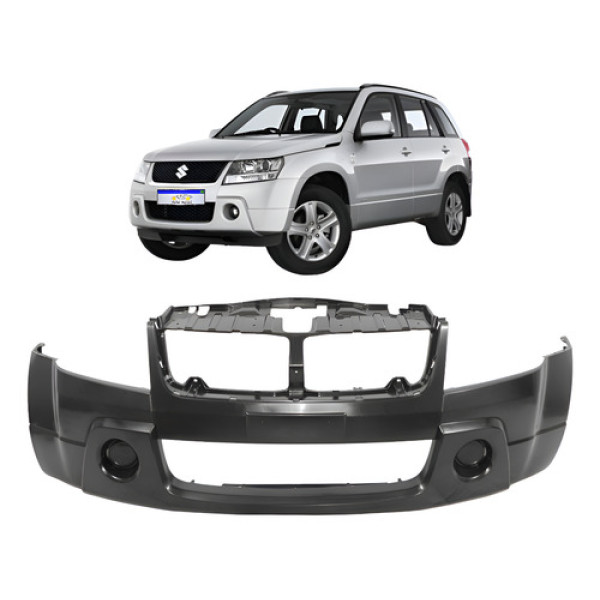 Parachoque Dianteiro Suzuki Grand Vitara 2009 2010 2011 2012 Preto