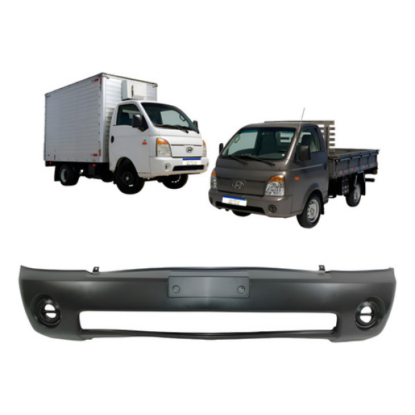 Parachoque Dianteiro Hyundai Hr 2005 2006 A 2012 Preto Liso