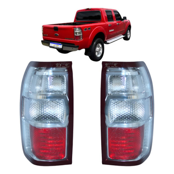 Lanterna Ford Ranger Xl Xls Xlt 2009 2010 11 12 Ré Cristal