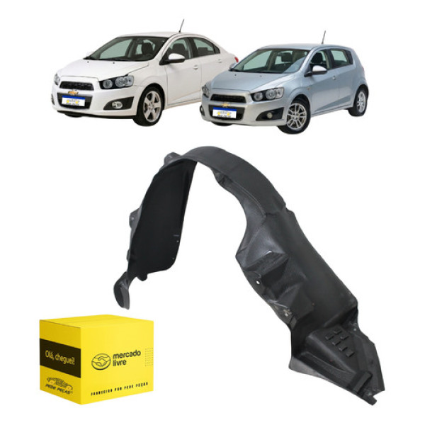 Parabarro Dianteiro Gm Sonic Hatch Sedan 2012 2013 2014 L.e