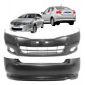 Kit Parachoque Honda City 2009 2010 2011 2012 Com Furo Novo 