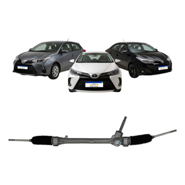 Caixa De Direção Elétrica Toyota Yaris 2019 A 2024 Sem Motor