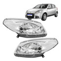 Farol Renault Sandero 2012 2013 2014 Novo 