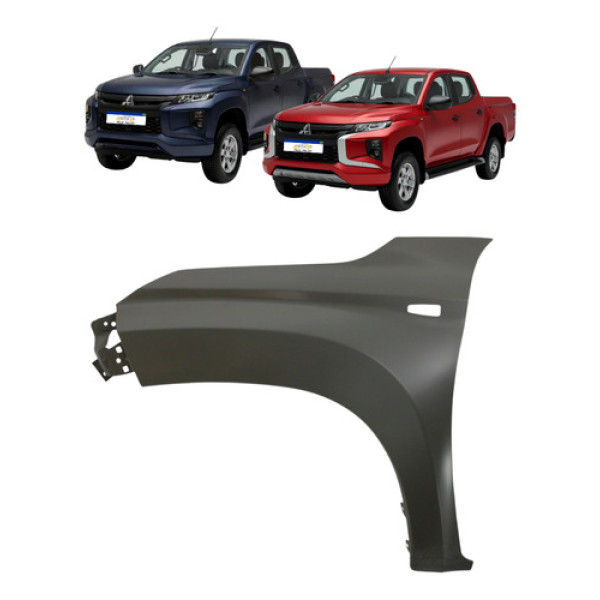 Paralama Mitsubishi L200 Triton 2021 2022 2023 2024 Le Novo