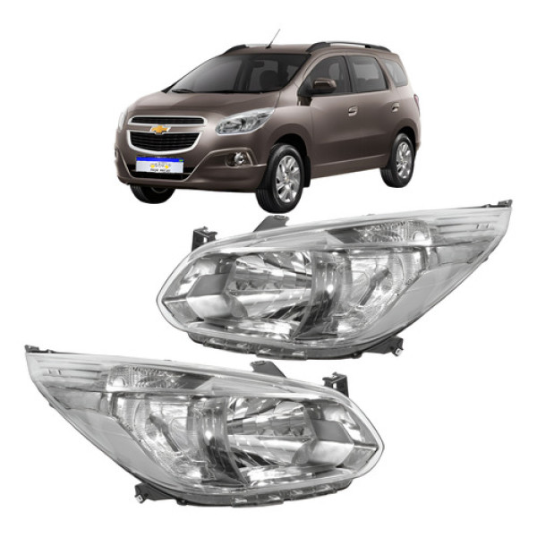Farol Chevrolet Spin 2012 2013 2014 2015 2016 2017 2018 Novo