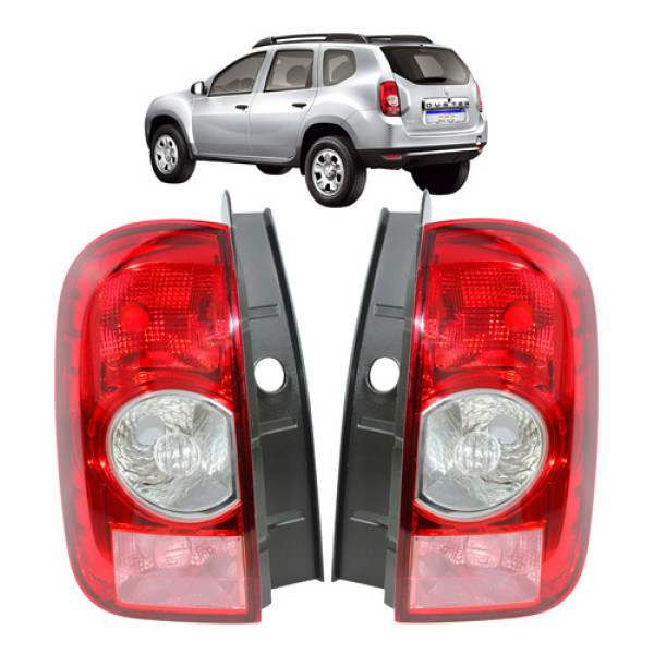 Lanterna Renault Duster 2011 2012 2013 2014 2015 Par Nova