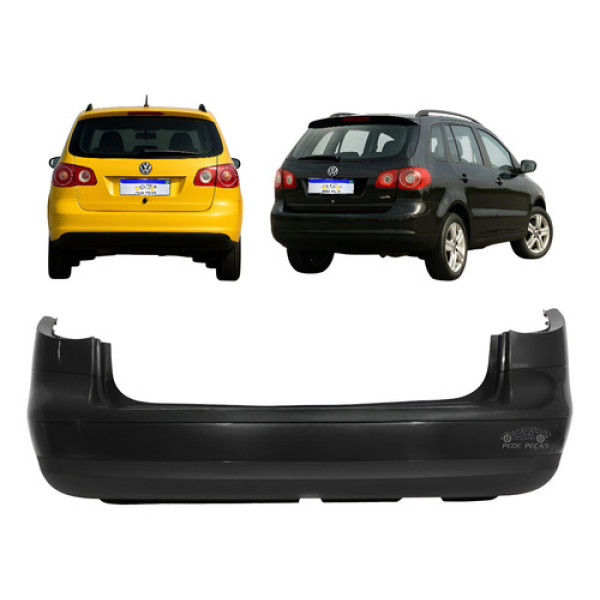 Parachoque Traseiro Vw Spacefox 2006 2007 2008 2009 10 Novo