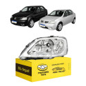 Farol Renault Logan 2007 2008 2009 2010 Novo