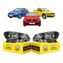 Par Farol Sinaleira Vw Gol Saveiro Voyage G6 2013 14 15 2016 Ambos Lados