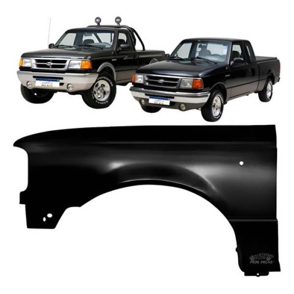 Para-lama Ford Ranger 1994 1995 1996 1997 Esquerdo Novo Esquerdo
