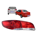 Par Lanterna Fiat Siena 2008 2009 2010 2011 2012 A 2016 Le Esquerdo/motorista Vermelho