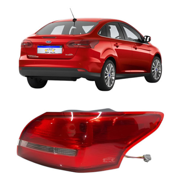 Lanterna Ford Focus Sedan 2016 2017 2018 2019 Ld