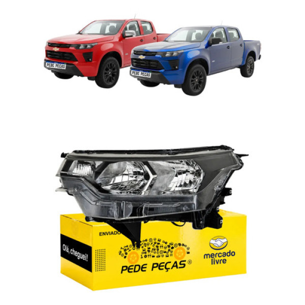 Farol Sinaleira Chevrolet S10 2025 2026 S/led Novo L.e Esquerdo/motorista