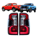 Par Lanterna Traseira Ford Ranger 2024 2025 2026 Full Led 8p