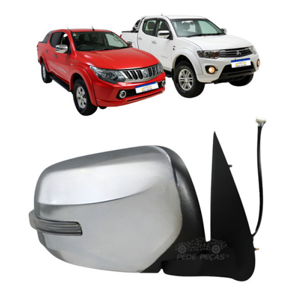 Retrovisor Elétrico Ld Triton 2017 A 2020 C/pisca Retrátil Direito Retrovisor Elétrico Ld Triton 2017 A 2020 C/pisca Retrátil Direito