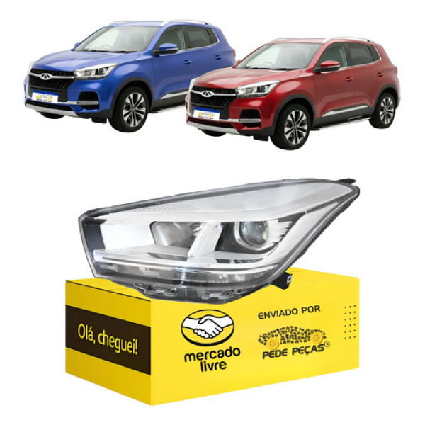 Sinaleira Farol Chery Tiggo 5x 2021 2022 Novo Elétrico L.e Esquerdo/motorista