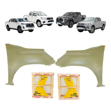 Par Paralama Hilux T...