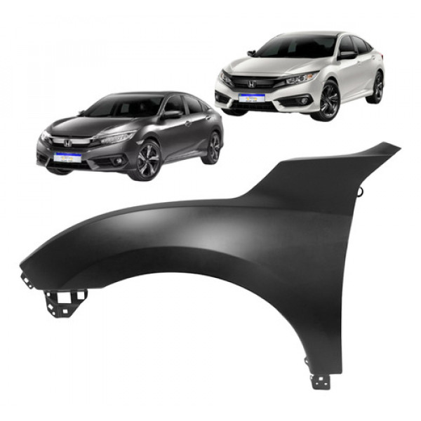 Paralama Honda Civic G10 2017 2018 2019 2020 2021 L.e Novo 