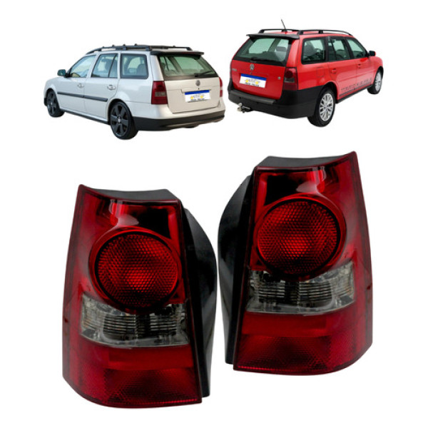 Lanterna Traseira Volkswagen Parati 2006 A 2013 Par Fumê