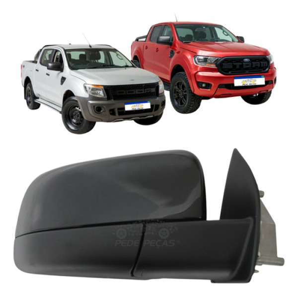 Retrovisor Ld Fixo Ford Ranger 2013 2014 A 2017 Fixo Manual