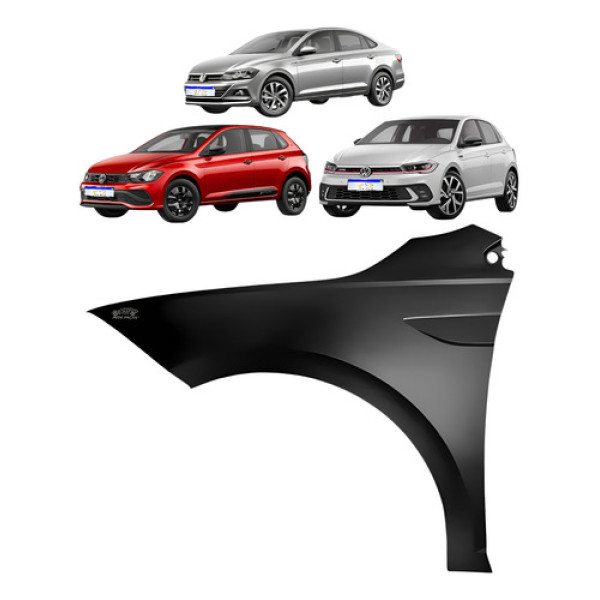 Paralama Volkswagen Polo Track Virtus Gts Tsi 2017 A 2025 Le