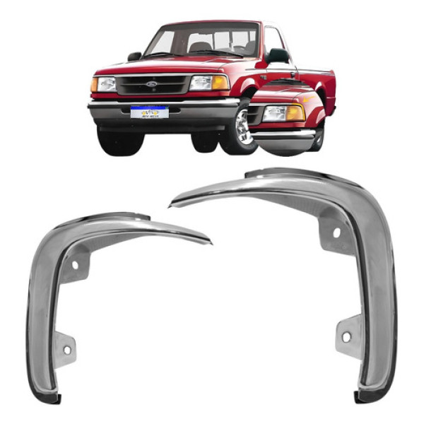 Aro Cromado Farol Ford Ranger 1993 1994 1995 1996 1997