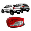 Lanterna Renault Kwid 2017 2018 2019 2020 2021 2022 A 25 Le Esquerdo/motorista Vermelho