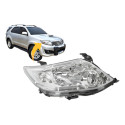 Farol Toyota Hilux Sw4 Cromado 2012 2013 A 2015 Sem Xenon Ld Direito/passageiro