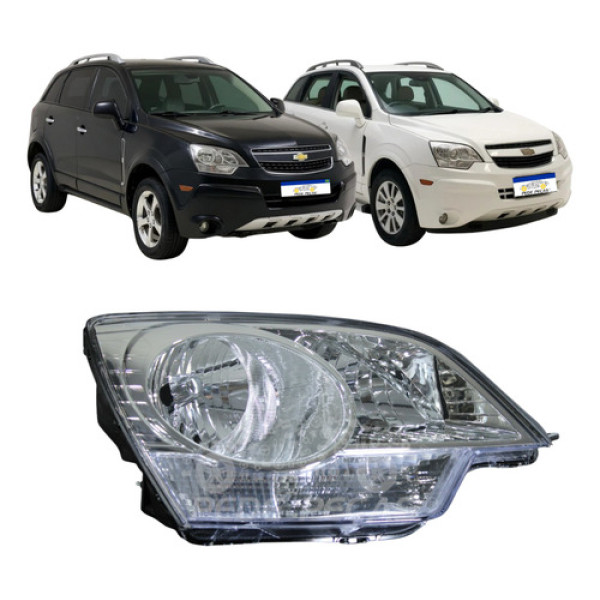Farol Chevrolet Captiva 2008 2009 2010 2011 A 2014 Manual