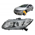 Farol Honda Civic 2012 2013 2014 2015 2016 Dianteiro Novo