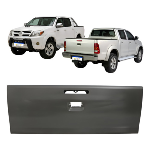 Tampa Traseira Toyota Hilux 2005 2006 2007 2008 Novo Cinza Tampa Traseira Toyota Hilux 2005 2006 2007 2008 Novo Cinza